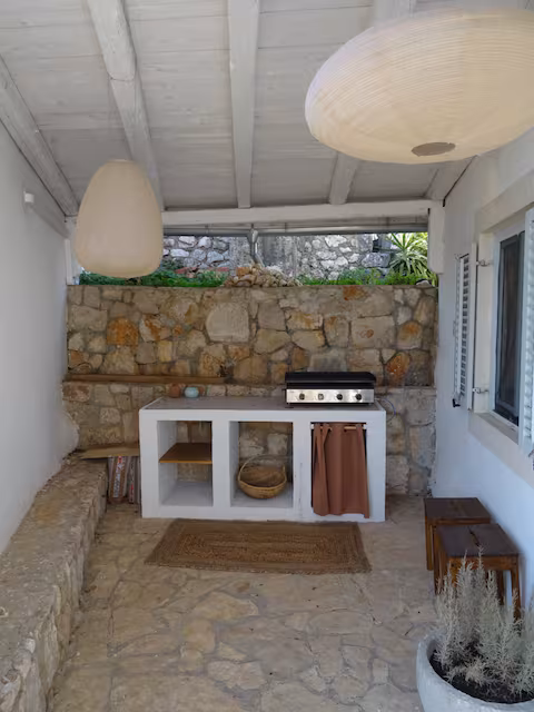 Barbecue terrace