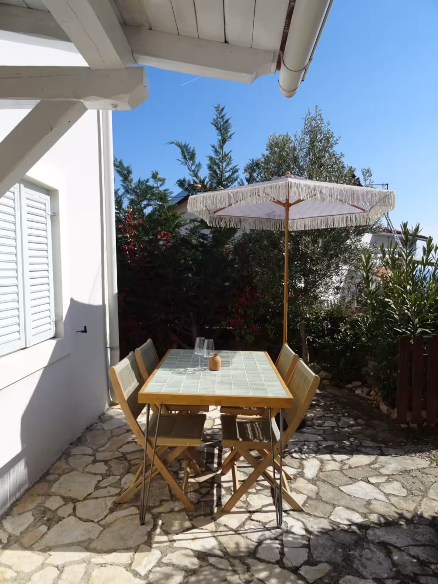 Villa patio