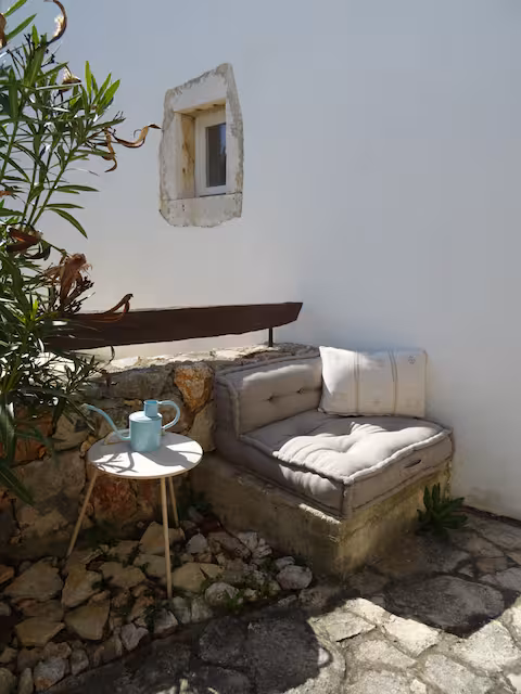 Outdoor seating area